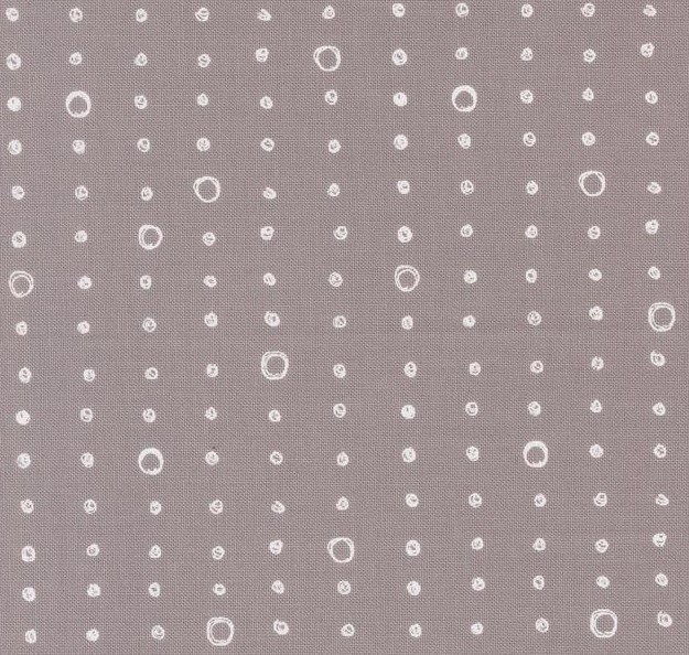Chirp Dots and Circles Pebble by Elena Amo for Moda Fabrics