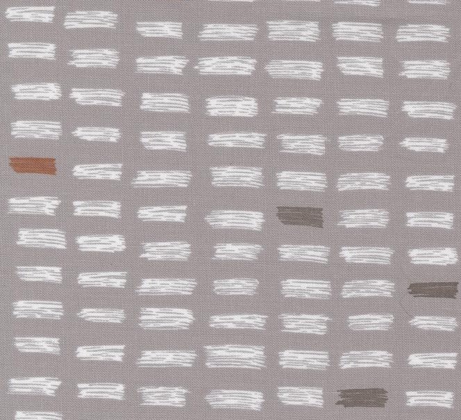 Chirp Birds Eye View Dove by Elena Amo for Moda Fabrics