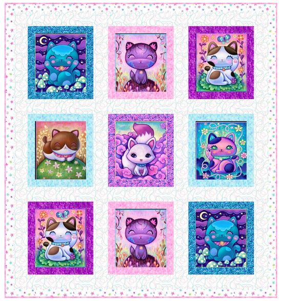 Cat Naps Quilt Kit