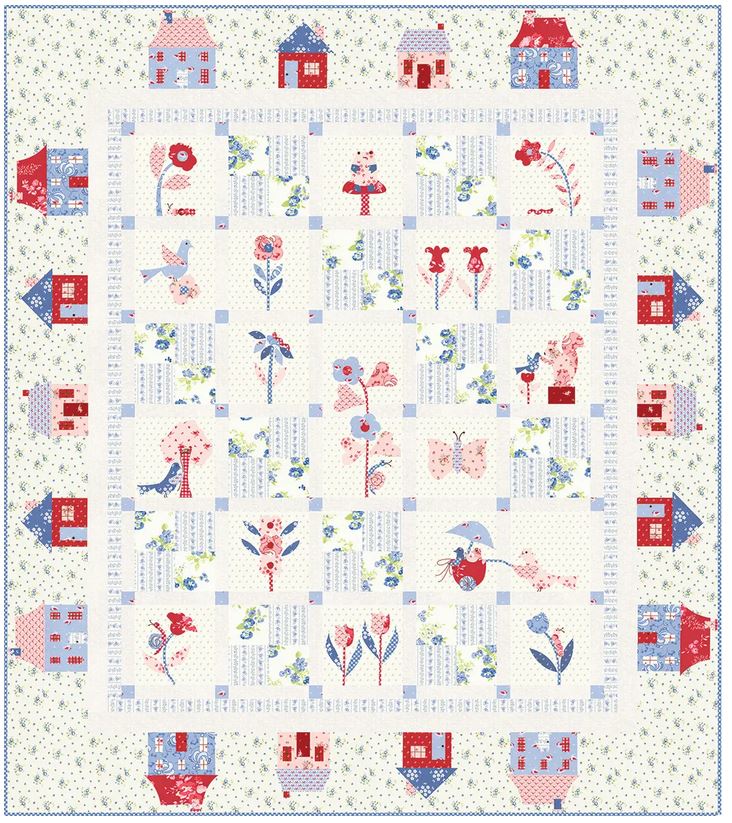 Central Park Quilt by Bunny Hill Designs