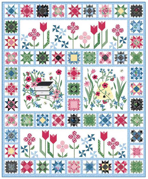 Sewing Bee Quilt by Jill Finley