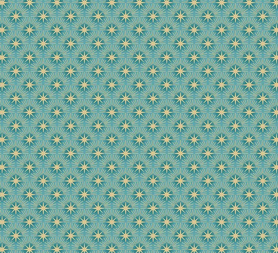 Luna Glow Blue by Makower UK for Andover Fabrics