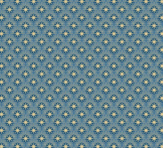 Luna Glow Blue by Makower UK for Andover Fabrics