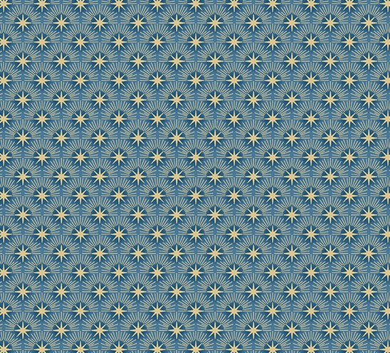 Luna Glow Blue by Makower UK for Andover Fabrics