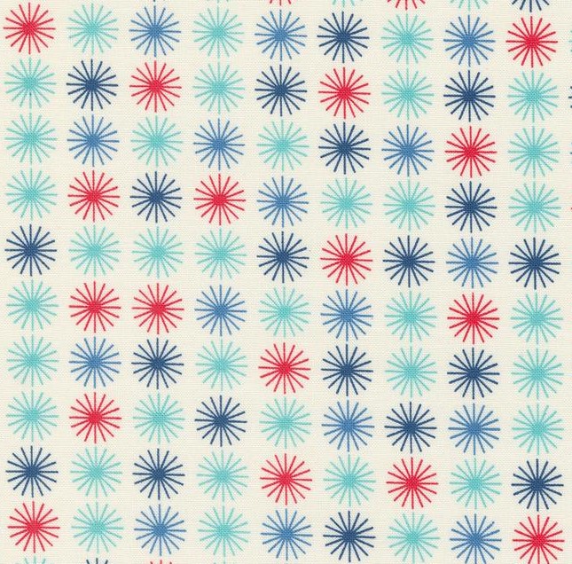 Time and Again Starburst Flour by Linzee McCray for Moda Fabrics