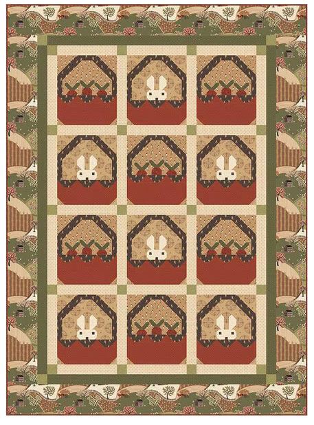 Carrot Patch Pattern from Laugh Yourself Into Stitches