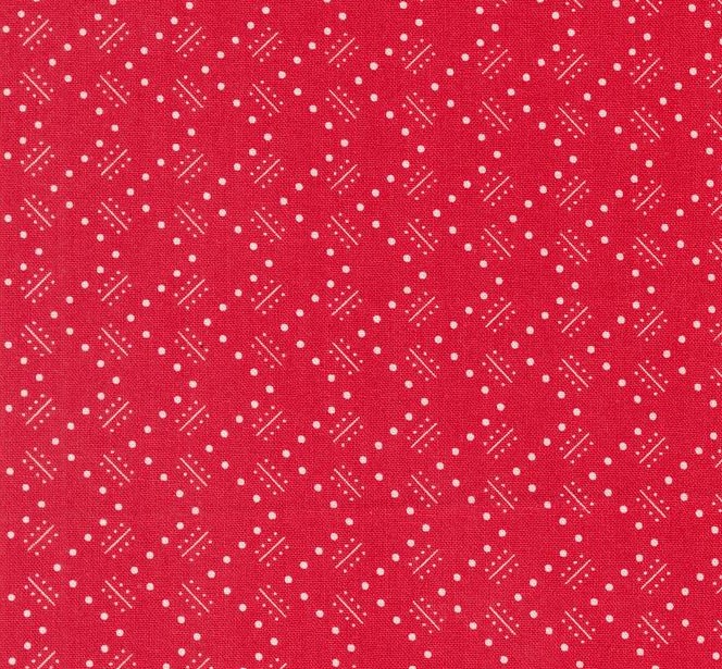 Time and Again Zigzag Cherry by Linzee McCray for Moda Fabrics
