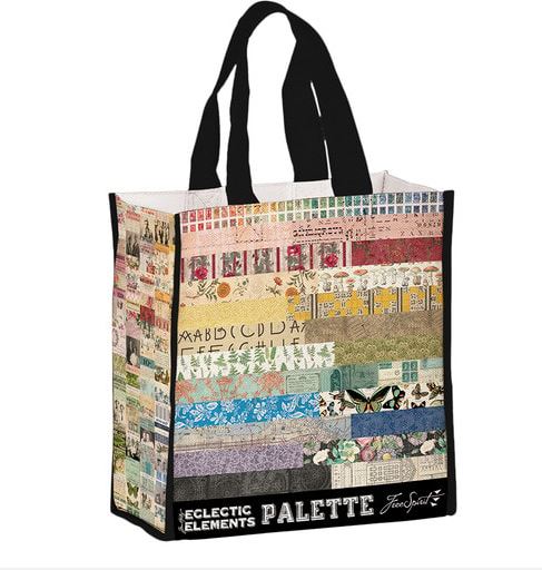 Eclectic Elements Palette Tote from Tim Holtz