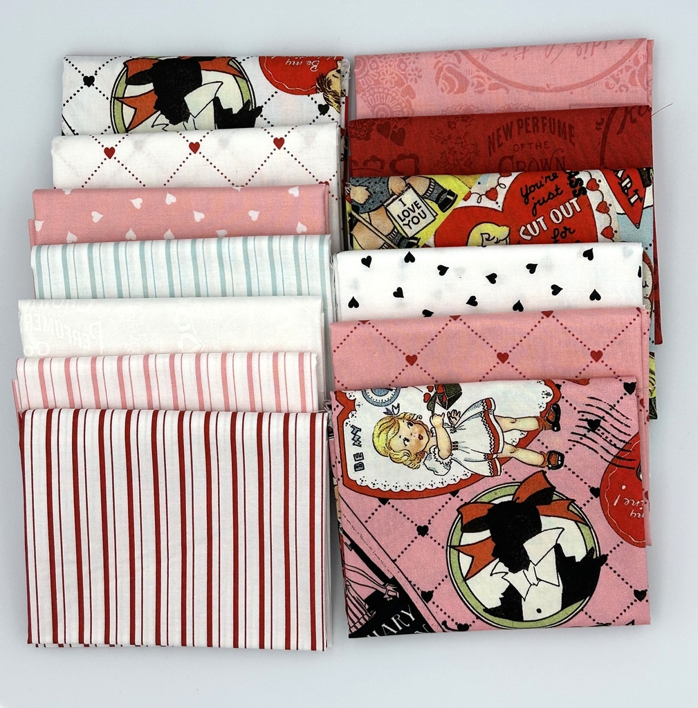 Take Heart Fat Quarter Bundle from Riley Blake