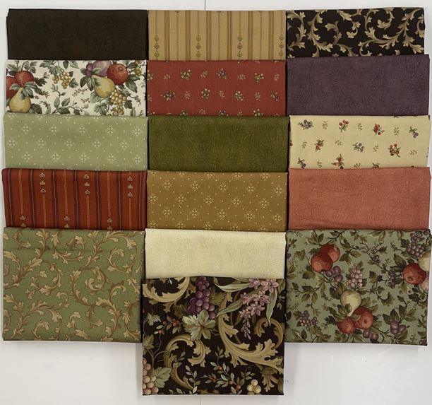 Bountiful Harvest Fat Quarter Bundle from Marcus