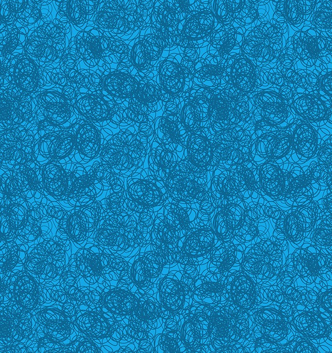 Pen Pals Squiggles Tropica by Heather Givens for Windham Fabrics