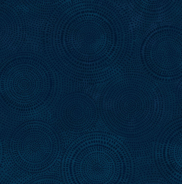Radiance 108" Quilt Back Navy from Windham Fabrics