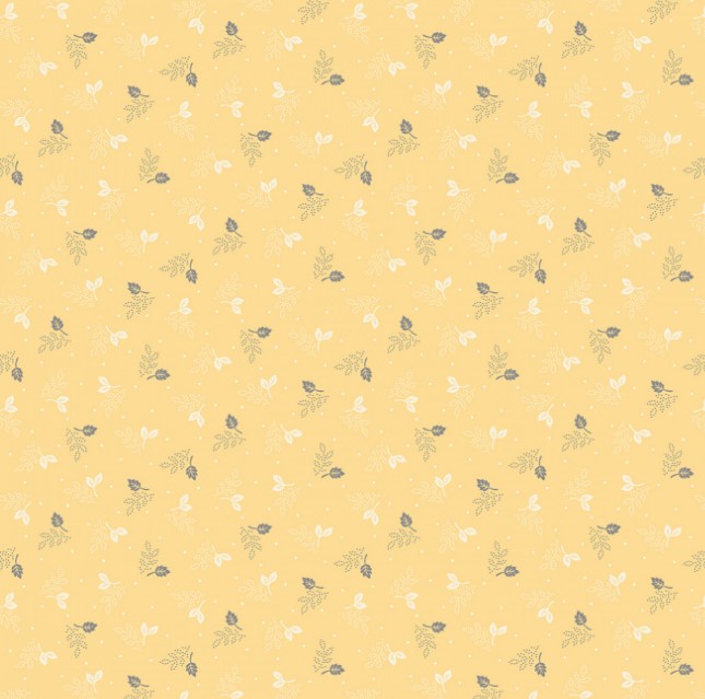 Laurel Ridge Parchment Yellow by Lynn Wilder for Marcus Fabrics