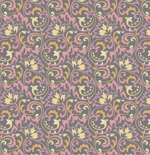 Laurel Ridge Spellbound Grey by Lynn Wilder for Marcus Fabrics