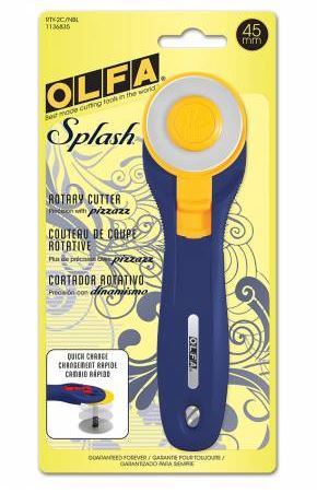 Splash Rotary Cutter Navy from Olfa