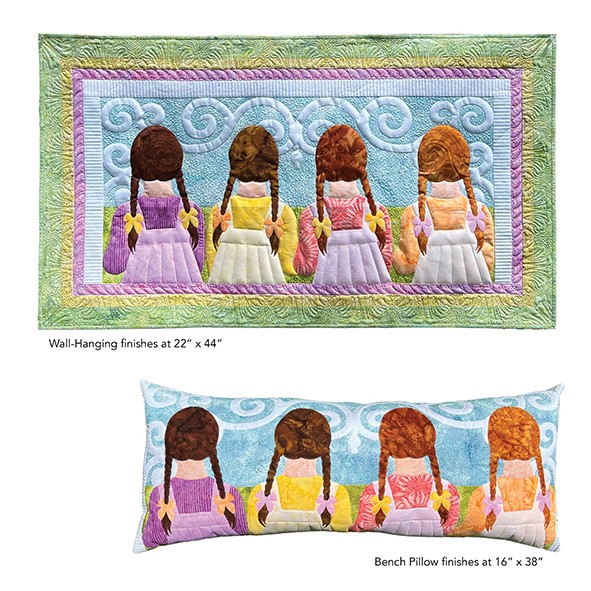 Country Girls Quilt Kit by JoAnn Hoffman