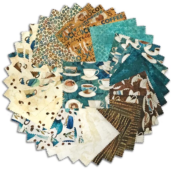 Barista Chips by Deborah Edwards & Melanie Samra for Northcott Fabrics