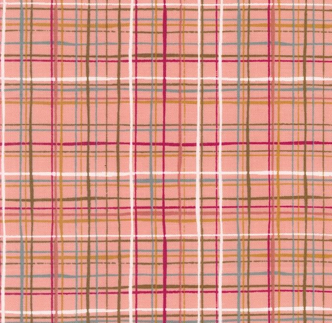 Things Above Lattice Lines Cameo by Fancy That Design House for Moda Fabrics