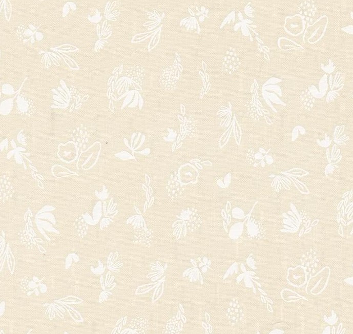 Things Above Floral Sprinkles Eggshell by Fancy That Design House for Moda Fabrics