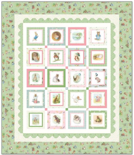 Peter Rabbit & Friends Quilt Kit