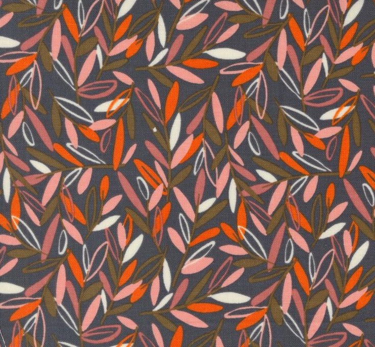 Things Above Leafscape Flint by Fancy That Design House for Moda Fabrics