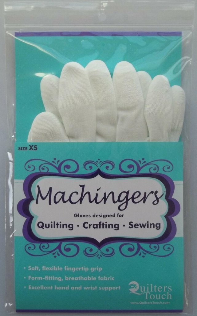 Machingers Quilting Glove, Size Extra Small, from Quilters Touch