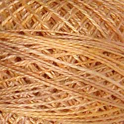 Valdani JP7 - Faded Marygold - Muddy Monet Collection, Perle Cotton Ball, Size 8