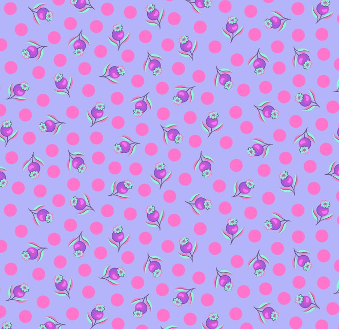 Untamed Impending Bloom Cosmic by Tula Pink for FreeSpirit Fabrics