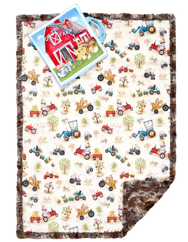 Read To Me Barnyard Cuddle Kit from Shannon Fabrics