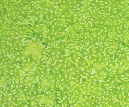 Ketan Batik Mixer Lime Twist by Banyan Batiks for Northcott Fabrics