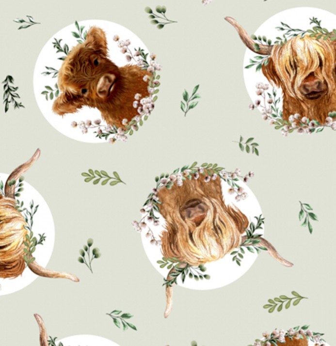 Digital Cuddle Wild Highlands Penny from Shannon Fabrics