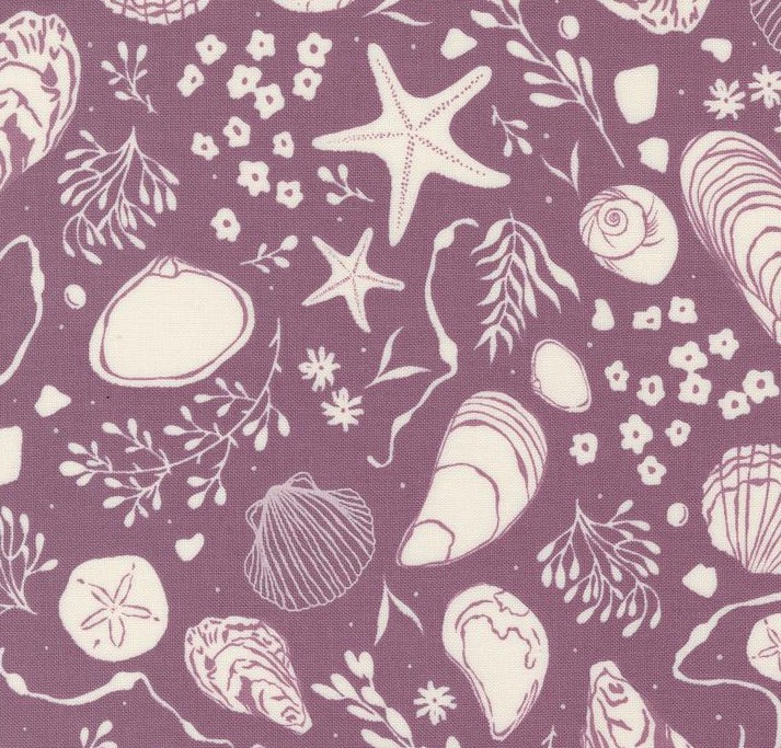 Seaglass Summer Tide Pool Beach Plum by Sweetfire Road for Moda Fabrics