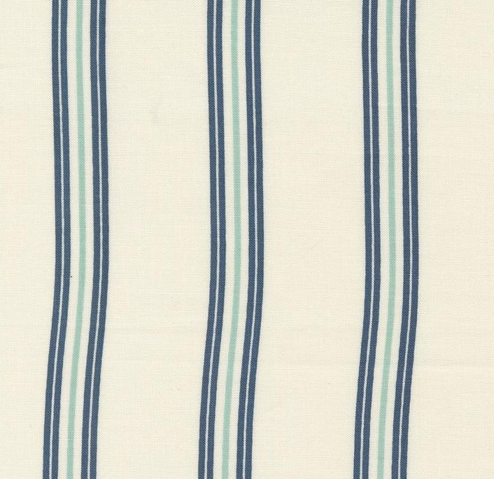 Seaglass Summer Seaside Stripes Oyster by Sweetfire Road for Moda Fabrics