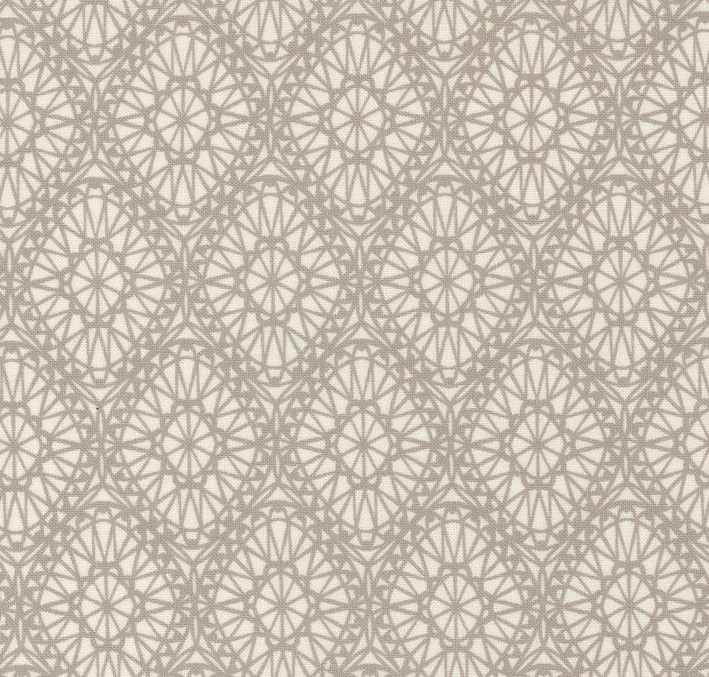 Seaglass Summer Picnic Blanket Damask Sandstone by Sweetfire Road for Moda Fabrics