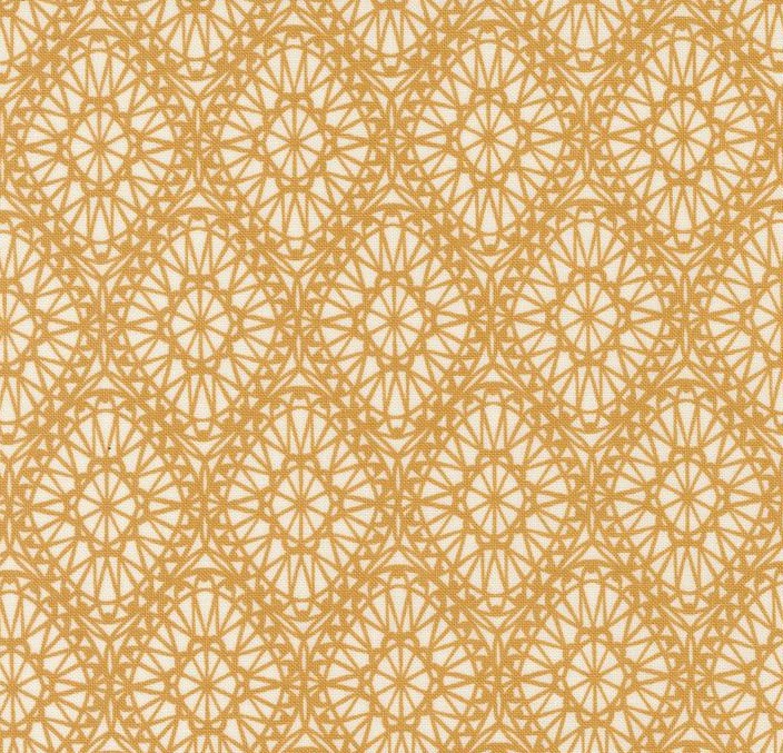 Seaglass Summer Picnic Blanket Damask Sunshine by Sweetfire Road for Moda Fabrics