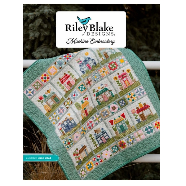 Home Town Quilt Throw Fabric Kit