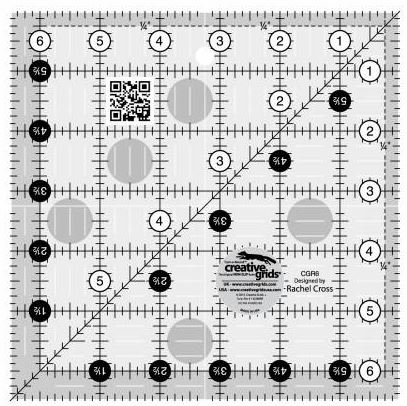 Creative Grids 6 1/2" Square