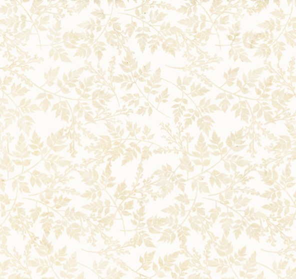 Sweet Sandalwood Batiks Packed Leaves Oyster from Hoffman Fabrics