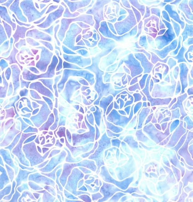 Electric Rose Batiks Rose Lines from Hoffman Batiks