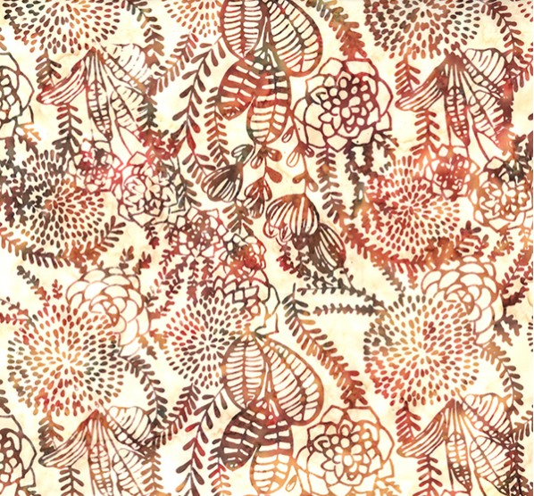 Holiday Spice Batiks Abstract September from Hoffman Fabrics