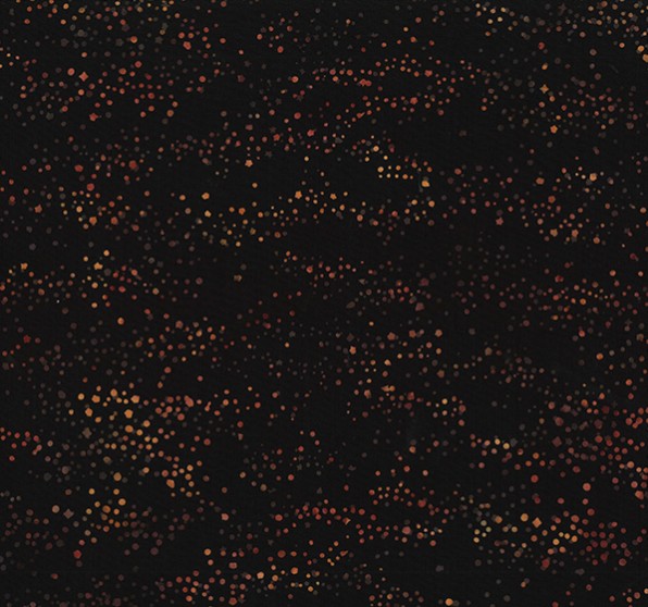 Holiday Spice Batiks Scattered Dots Spice from Hoffman Fabrics