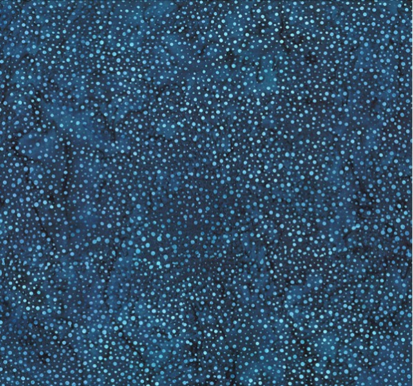 Bali Dots Batiks Dots Dark Blue from Hoffman Fabrics