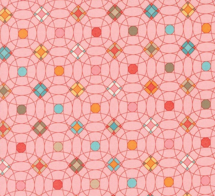 Sunday Brunch Scrambler Geometrics Bellini by BasicGrey for Moda Fabrics