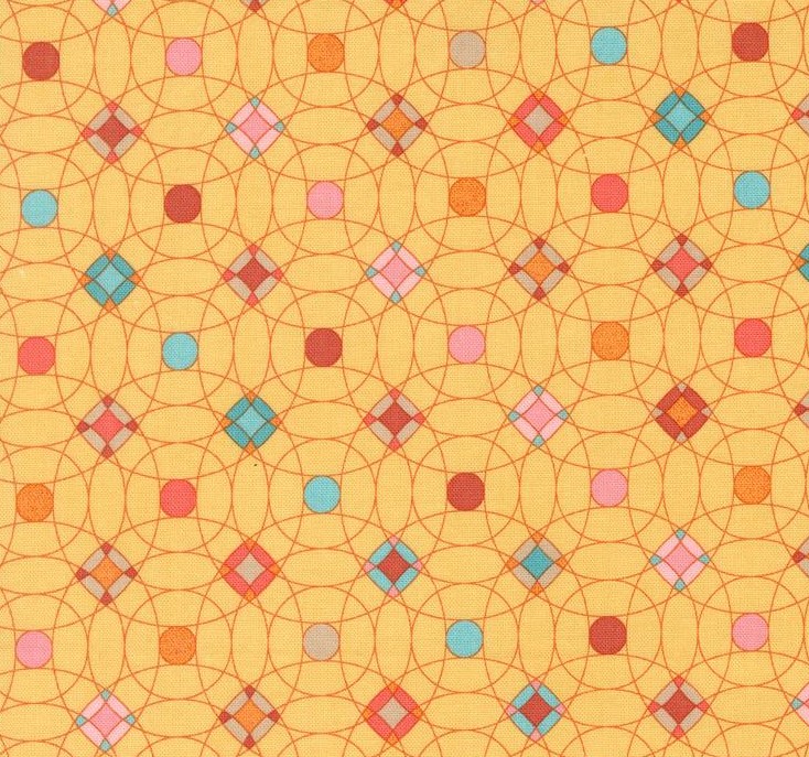 Sunday Brunch Scrambler Geometrics Mimosa by BasicGrey for Moda Fabrics