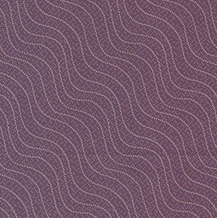 Goodnight Irene Making Waves Stripes Grape by Betsy Chutchian for Moda Fabrics