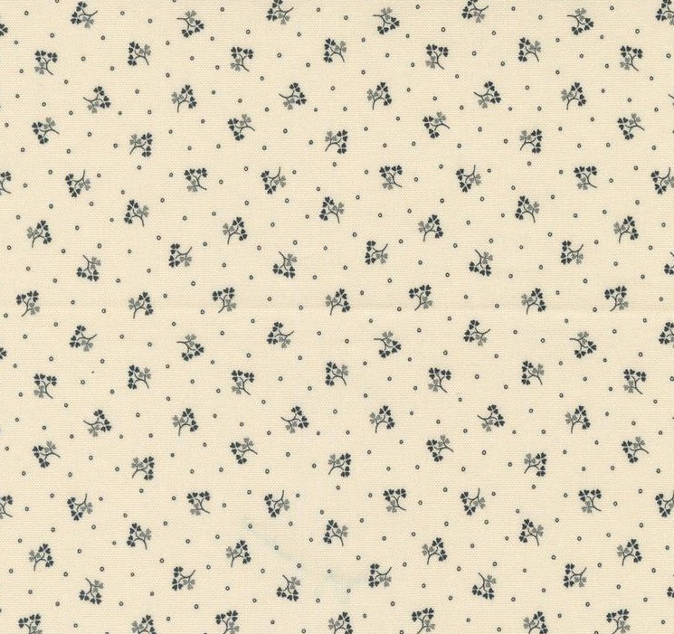 Goodnight Irene Summer Dress Sweet Cream Graphite by Betsy Chutchian for Moda Fabrics