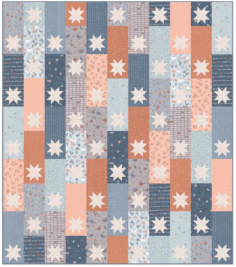 Chirp Quilt Kit from Moda
