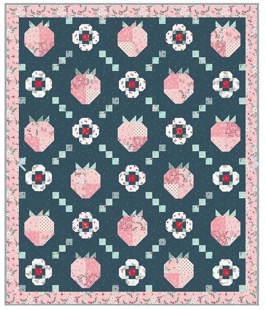 Berry Market Quilt Kit by Riley Blake