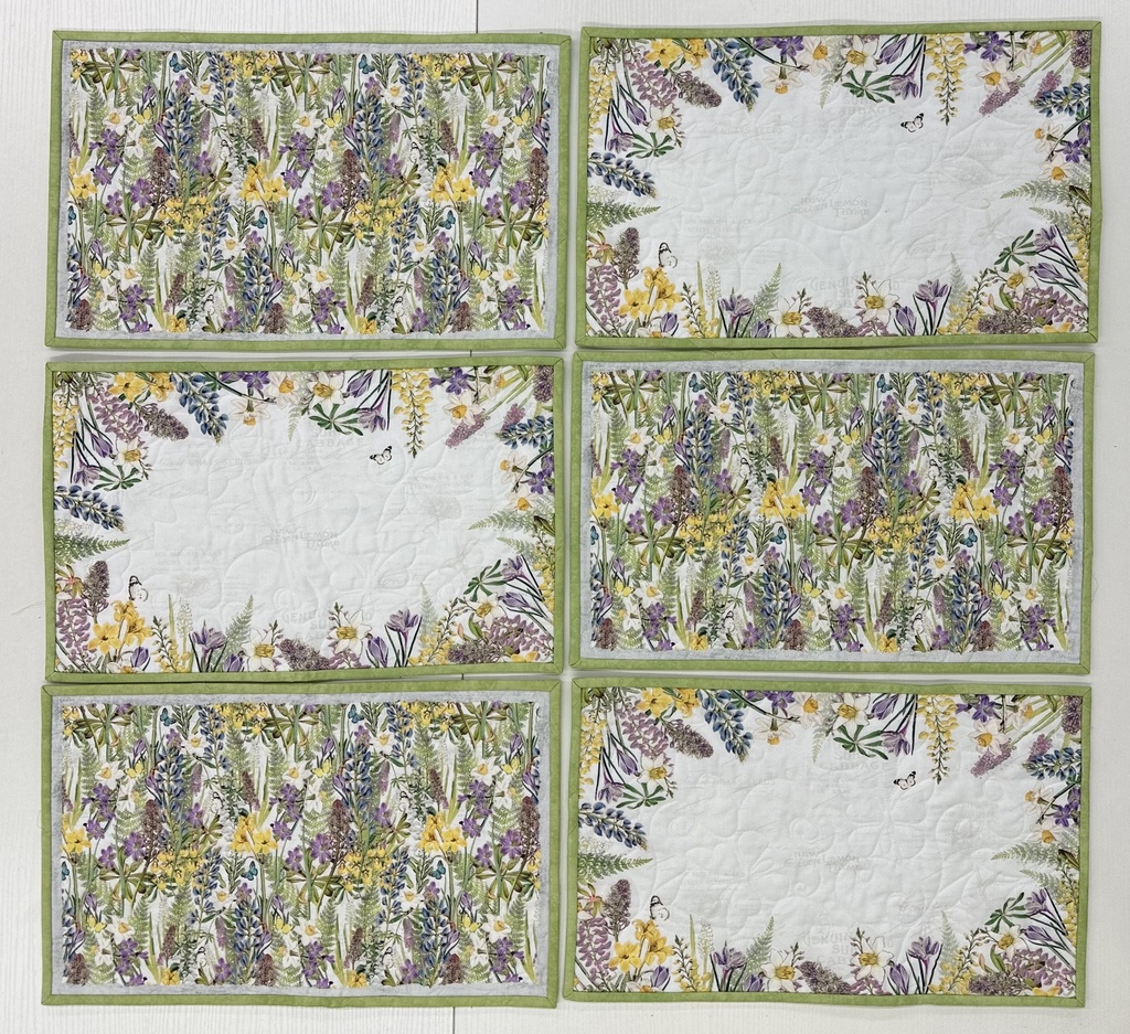 Spring Garden Placemats Kit