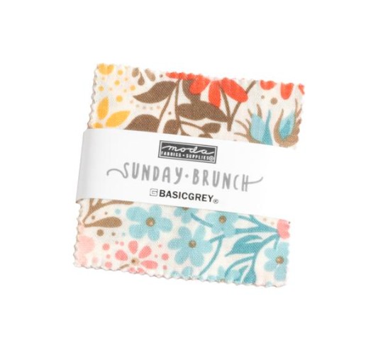 Sunday Brunch Mini Charm by BasicGrey for Moda Fabrics